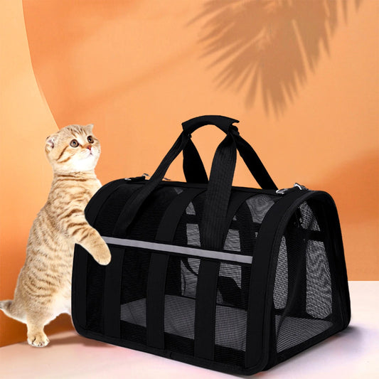Cats Carriers Dog Carrier Pet Carrier for Small Medium Cats Dogs Puppies up to 15 Lb, Small Dog Carrier Soft Sided, Travel Puppy Carrier